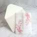 Wedding Invitation Card with Vellum Paper Cover Fresh Style Latest Invitation 